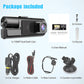 🚗 Triple Camera Dash Cam: 1080P Full HD, Front/Interior/Rear, Night Vision, G-Sensor, Parking Mode