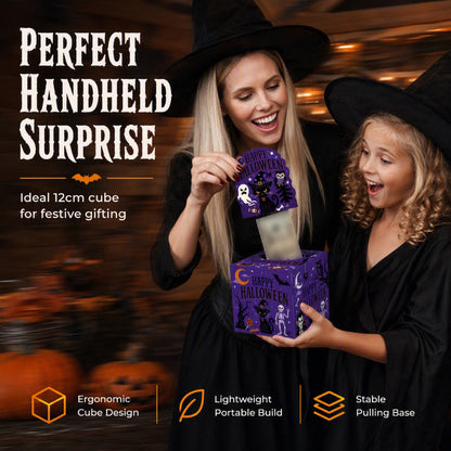 ⏳LAST DAY SALE 50% OFF !! 🎃 Halloween Money Pulling Gift Box | Fun Cash Pull‑Out Party Box📦
