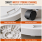Round Plant Caddy with Universal Wheels