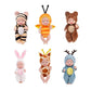 🎅Christmas Hot Sale 50% OFF! ✨Mini Lifelike Realistic sleeping baby doll set with animal costumes