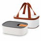 Leakproof and Microwave Safe 304 Stainless Steel Divided Lunch Box