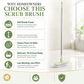 Stiff Bristle Long Handle Floor Scrub Brush