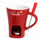 🍪Hot Sale 50% OFF☕Ceramic Chocolate and Cheese Fondue Melter Mug with Fork
