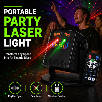 Rechargeable Party Laser Light with Remote Control