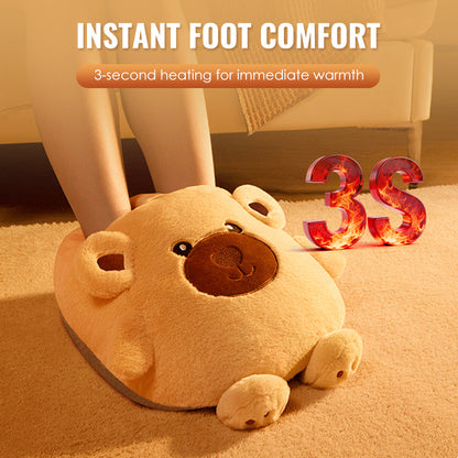 Cute Plush Foot Warmer with Hot Water Bottle