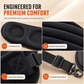 🔥 50K+ Sold! ✈️ 2-in-1 Memory Foam Travel Pillow & 3D Blackout Sleep Mask for Neck Support & Rest On the Go