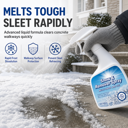 ❄️Car Windshield De-Icer and Defroster Liquid Snow Melting and Anti-Freezing Agent for Car Windows