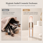 🖌️LAST DAY SALE 50% OFF !!📢Portable Retractable Makeup Brush Set Multifunctional Travel Cosmetic Tool with Powder Blush and Silicone Lip Brush
