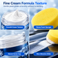 Winter Car Cleaning and Brightening Paste 40g with Sponge for Removing Salt Stains Snow Melt Residue and Water Spots