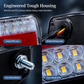 🚚✨ 26-LED Dual-Color Tail Lights – 50% OFF! High-output red/amber, sealed weatherproof housing, 12V/24V – safe night hauling. 💡