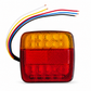 🚚✨ 26-LED Dual-Color Tail Lights – 50% OFF! High-output red/amber, sealed weatherproof housing, 12V/24V – safe night hauling. 💡