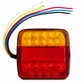🚚✨ 26-LED Dual-Color Tail Lights – 50% OFF! High-output red/amber, sealed weatherproof housing, 12V/24V – safe night hauling. 💡