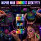 🎨6-Piece UV Neon Highlighter Markers