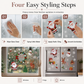 🎄Christmas PVC Static Window Clings