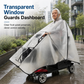 Thickened Extra Large Waterproof PVC Cover and Poncho for Senior Mobility Scooters and Four Wheel Electric Vehicles