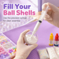 🎨DIY Clay Squeeze Ball Craft Kit Slow Stress Relief Handmade Toy Set for Kids