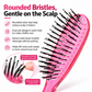 Detangle Knots Instantly! Gentle Portable Scalp Massage Hairbrush