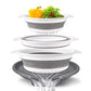 Collapsible Colander Set with Draining Base