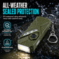 Portable Mini Rechargeable Keychain Flashlight with Magnetic Base