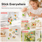 Create Peel-Off Window Art Instantly! No-Bake DIY Jelly Sticker Kit