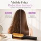 💇‍♀️50% OFF NOW! V-Shaped Heatless Hair Straightening Comb – Natural Boar Bristle Anti-Frizz Hair Brush, No Heat Damage, Instant Sleek Shiny Hair for Home Styling FB Short Video Ad Copy