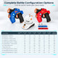🎄Christmas Specials!🎮Kids Infrared Laser Battle Toy Gun Set with 2 Mini Pistols and 1 Projector featuring Sound and Light