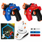 🎄Christmas Specials!🎮Kids Infrared Laser Battle Toy Gun Set with 2 Mini Pistols and 1 Projector featuring Sound and Light