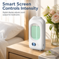 Automatic Aromatherapy Diffuser with Digital Display and 9 Adjustable Levels Smart Home Fragrance Spray Air Freshener and Deodorizer for Bedroom and Bathroom