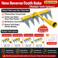 New multi-functional agricultural hoe and weeding tool: detachable spike rake, field tiller, hoe, spike rake, grass rake, eight-tine rake