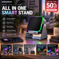 💎 5-IN-1 WIRELESS SPEAKER STAND! 💎 Induction Audio, Phone Holder & Ambient Light