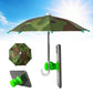 Outdoor cycling mobile sunshade stand for motorcycle umbrella - Compact sun protection and rain protection
