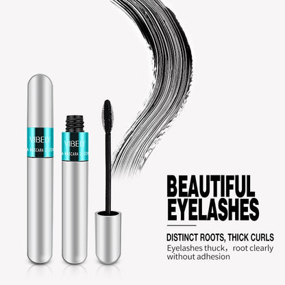 4d Silk Fiber Lash Mascara Waterproof Long Lasting Extension Eyelashes