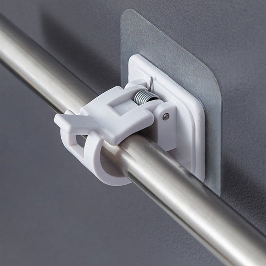 🎅Nail-Free Adjustable Curtain Rod Holders