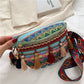 Vintage Colorful Handwoven Waist Bag