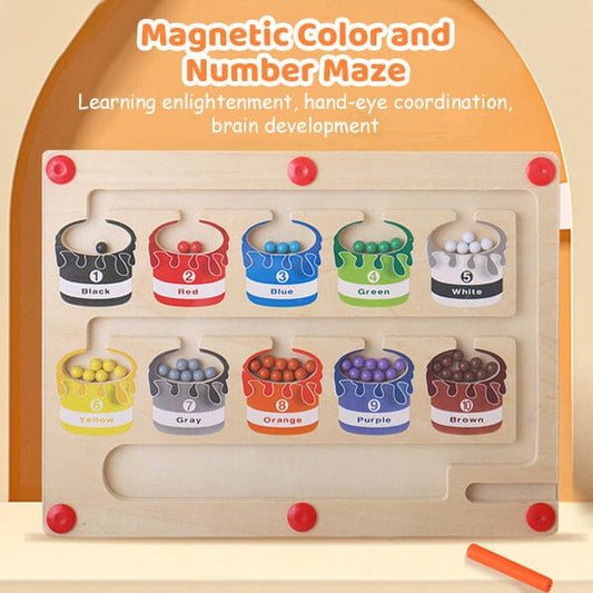 (🎁2023-Christmas Hot Sale🎁)🔥 49% OFF🔥Magnetic Color and Number Maze