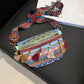 Vintage Colorful Handwoven Waist Bag