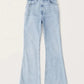 ⭐Women's 2023 Summer⭐ Ultra High Rise Stretch Flare Jean