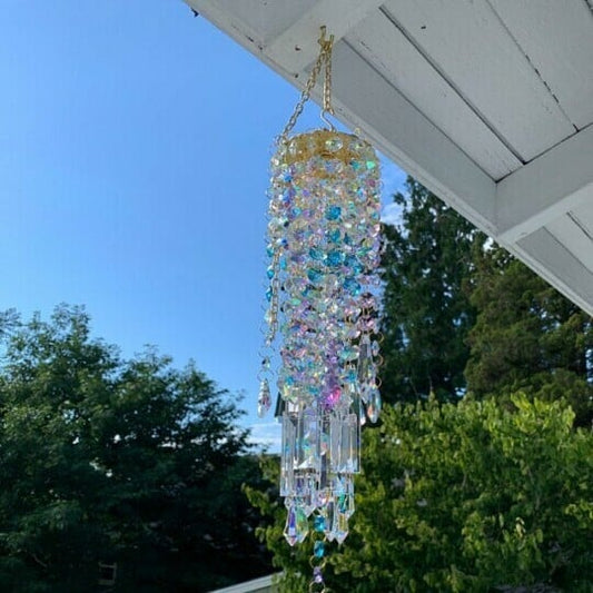 🎁2023-Christmas Hot Sale🎁🎊Crystal Wind Chime✨49% OFF🔥