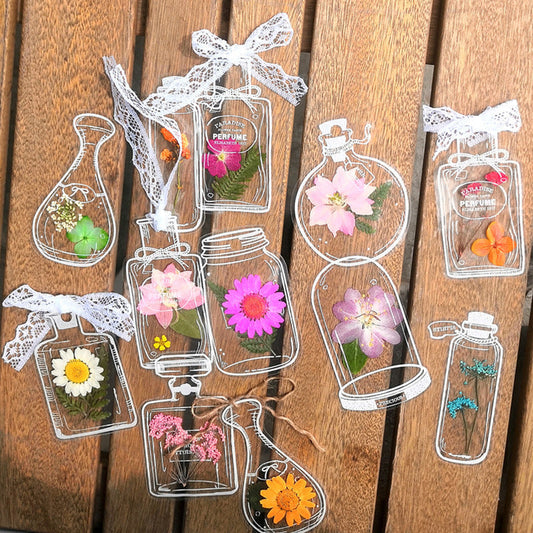 (🎁2023-Christmas Hot Sale🎁)🔥 49% OFF🔥🌸Dried Flower Bookmarks Set