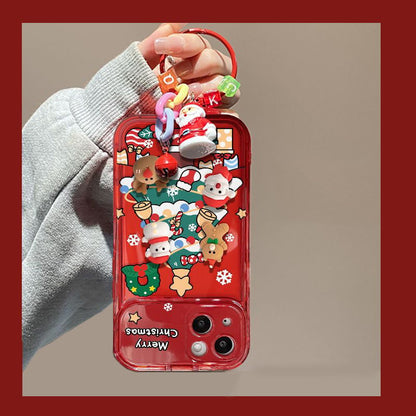 🎄Christmas Hot Sale 49% OFF🔥Christmas Tree Pendant Flip Mirror Case Cover For iPhone🎅Buy 2 free shipping🔥