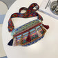 Vintage Colorful Handwoven Waist Bag