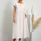 ?Women's Cotton Round Neck Dress