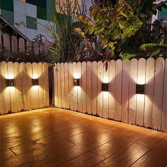 Waterproof Solar Powered Outdoor Patio Wall Decor Light🔥