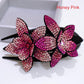 🔥Rhinestone Double Flower Hair Clip