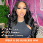 Deep Wave Pre-Cut 5X5 HD Lace Wigs Wear And Go Glueless Wigs For Beginners