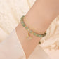 Wotian Jade Lucky bracelet of gold leaf