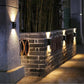 Waterproof Solar Powered Outdoor Patio Wall Decor Light🔥