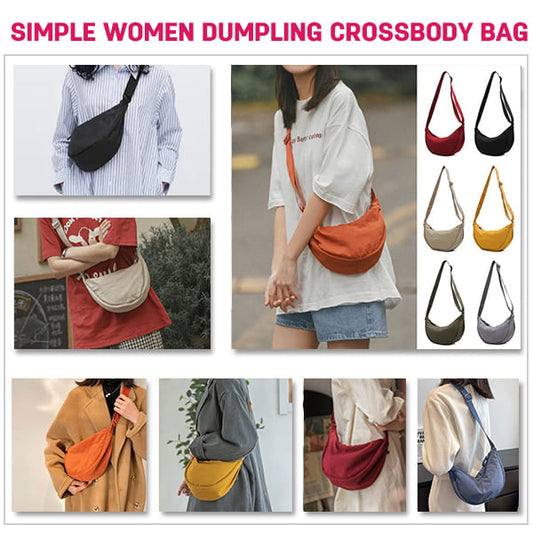 🌈Hot Sale 49% OFF💐Simple Women Dumpling Crossbody Bag✨(Free Shipping)