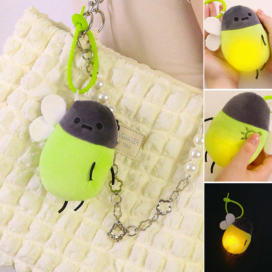 (🎁2023-Christmas Hot Sale🎁)🔥 49% OFF🔥Interactive Firefly Plush Keychain